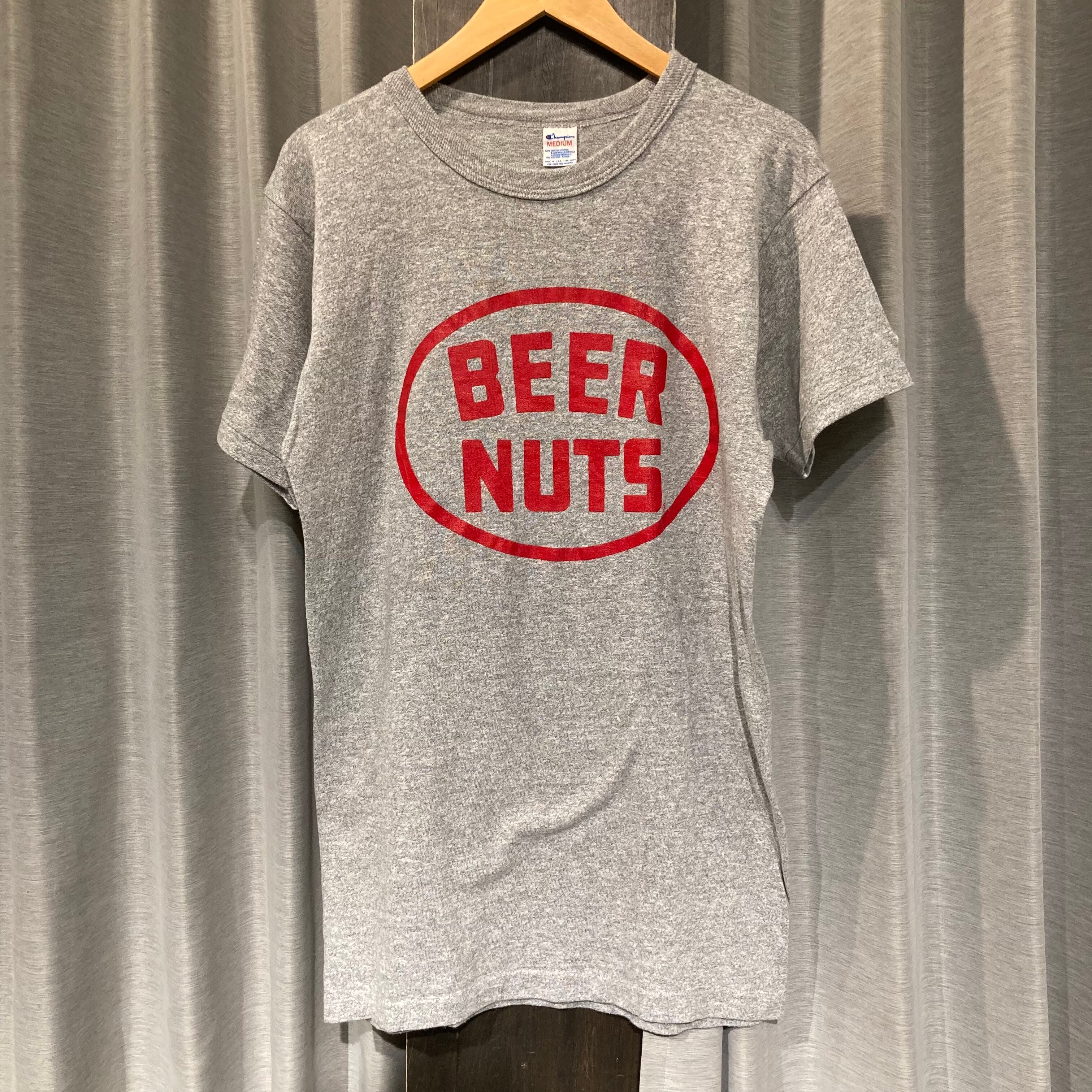 チャンピオン 80's USA製 ヴィンテージtシャツ BEER NUTS M