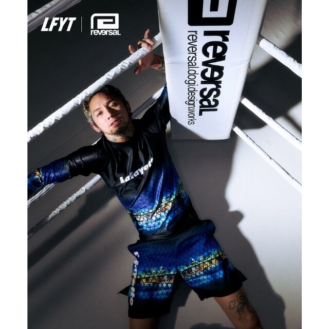 LFYT × reversal NYC FIGHT SHORTS ラファイエット LFYT × reversal NYC FIGHT SHORTS ファイトショーツ【Lafayette