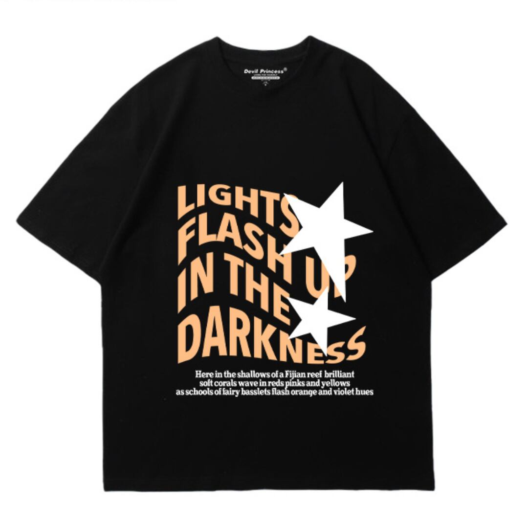 ストリートプリントルーズTシャツ K17009