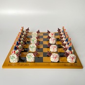 フォークアート JOGO DA DAMAS チェッカー