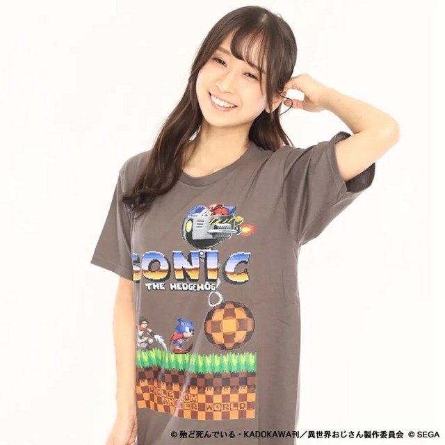 異世界おじさん x SONIC Tシャツ  / GAMES GLORIOUS