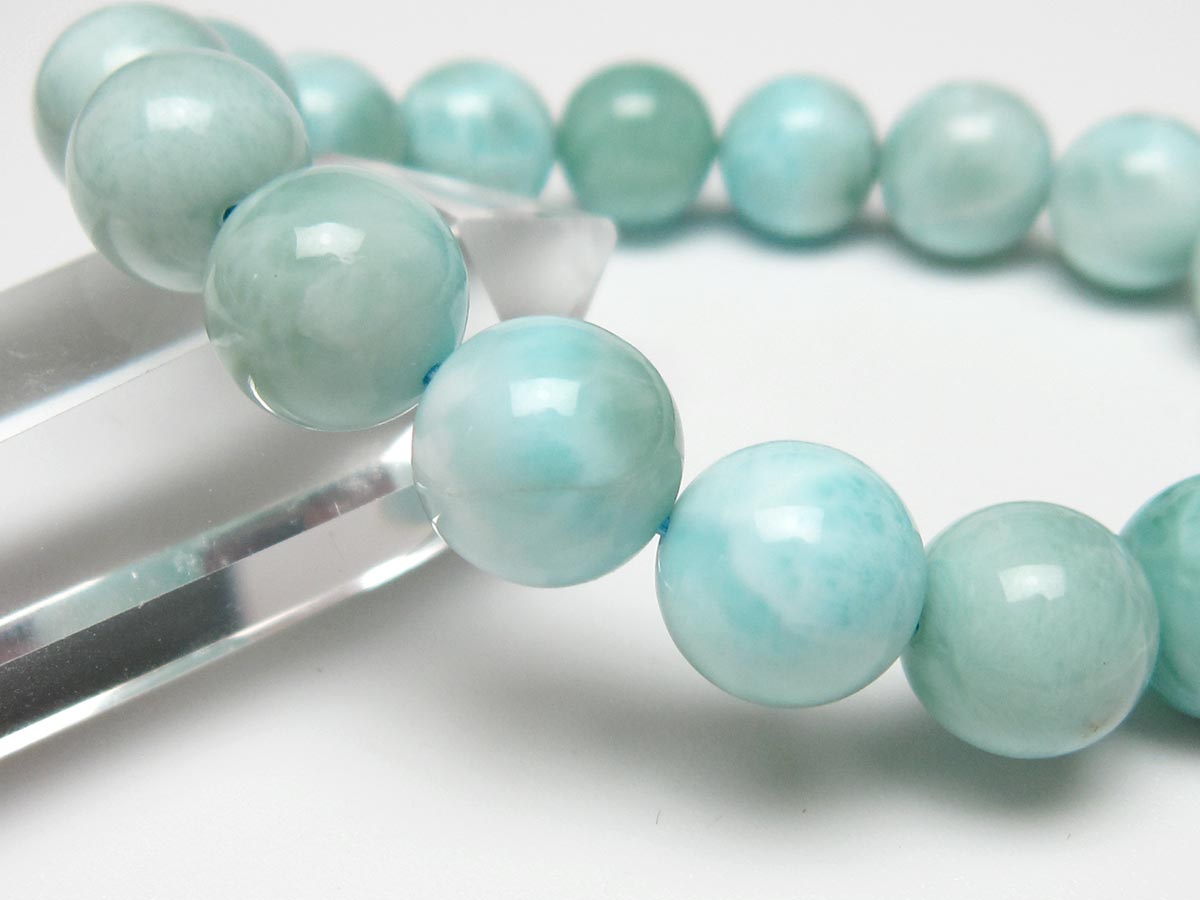 ラリマー ブレスレット 12mm 一点物 111-56456 | 天然石