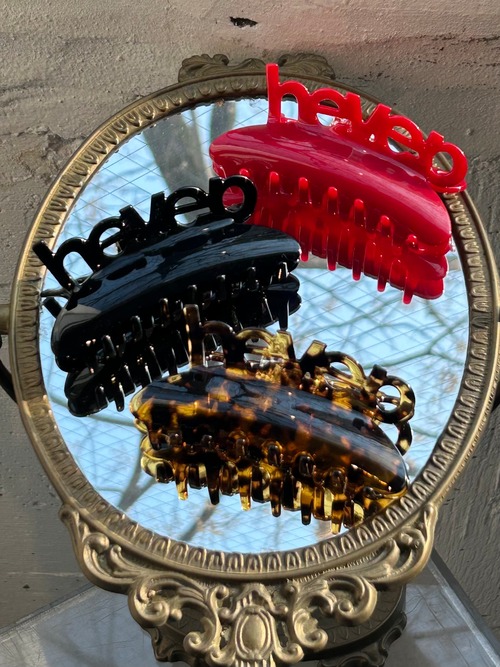 HEYEP   Logo Handle Hair Clip