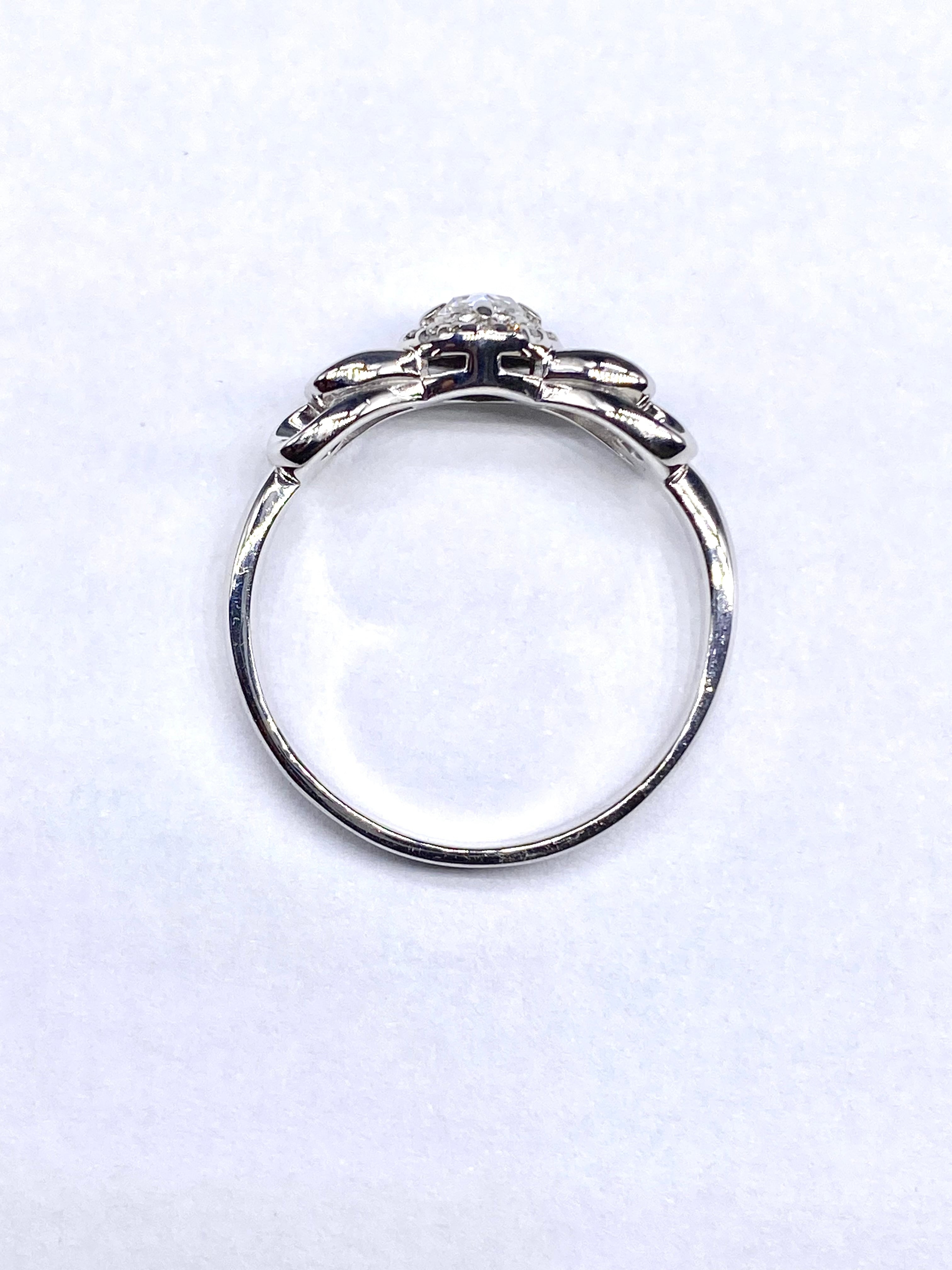 ローズカットダイヤモンド 0.12ct / ダイヤモンド 計0.06ct ローズカットダイヤモンド 0.12ct / ダイヤモンド 計0.06ct