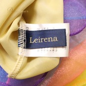 社交ダンス 衣装 Leirena レイリーナ イチオク スカート レッスンウェア ペチコート イエロー系 オーガンジー生地 透け感 シースルー フリル ボリューミー 華やか 鮮やか カラフル かわいい おしゃれ ふんわり 黄 ピンク 紫 青 橙 ピンク系 パープル系 ブルー系 オレンジ系 ダンス 練習 レッスン 練習着 ダンス衣装