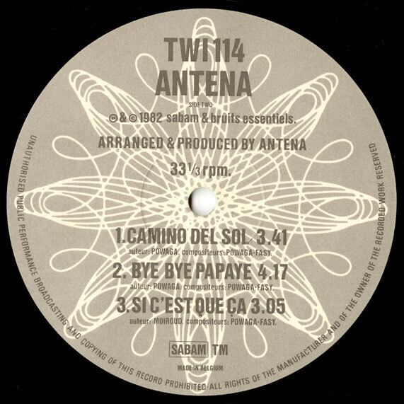 【輸入盤】Camino Del Sol/ANTENA Antena / Camino Del Sol | SONOTA records