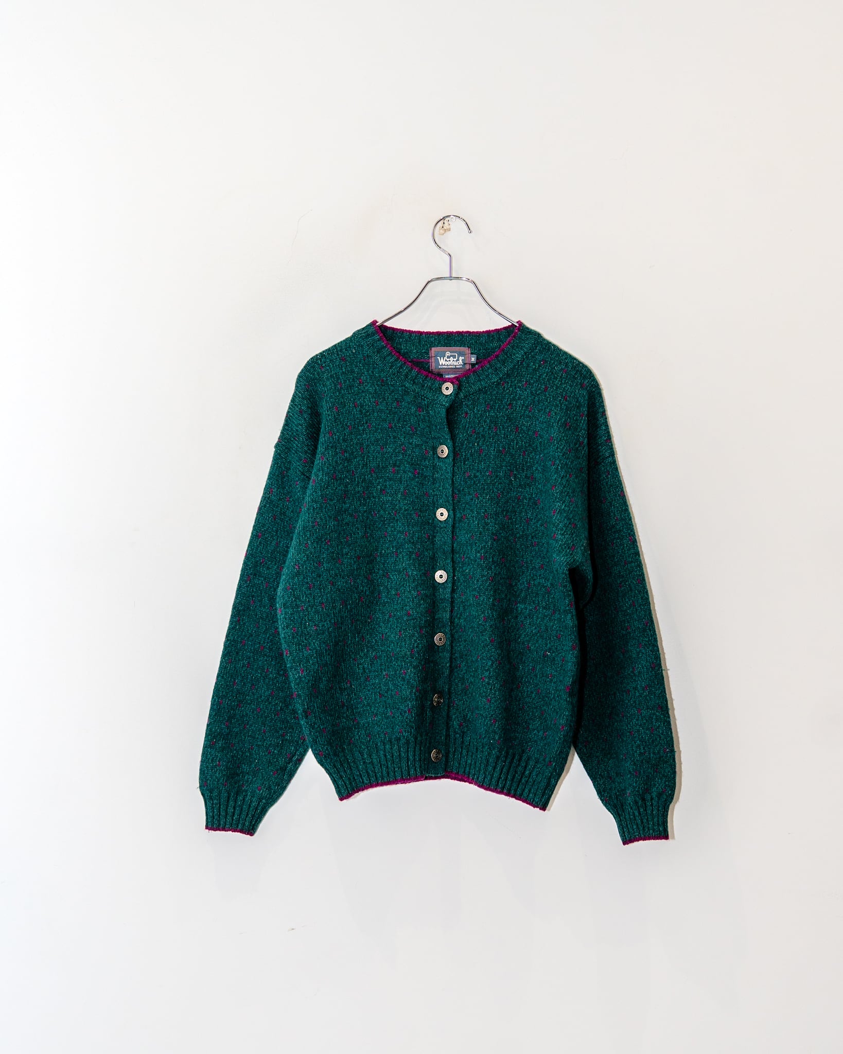 80s WOOLRICH WOOL CARDIGAN