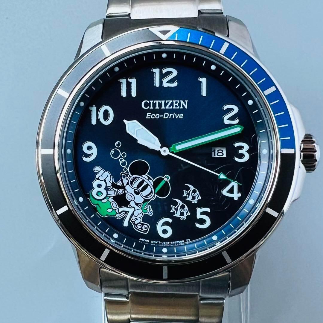 【ドナルドダック】CITIZEN/シチズン/メンズ腕時計/ディズニー/展示品特価