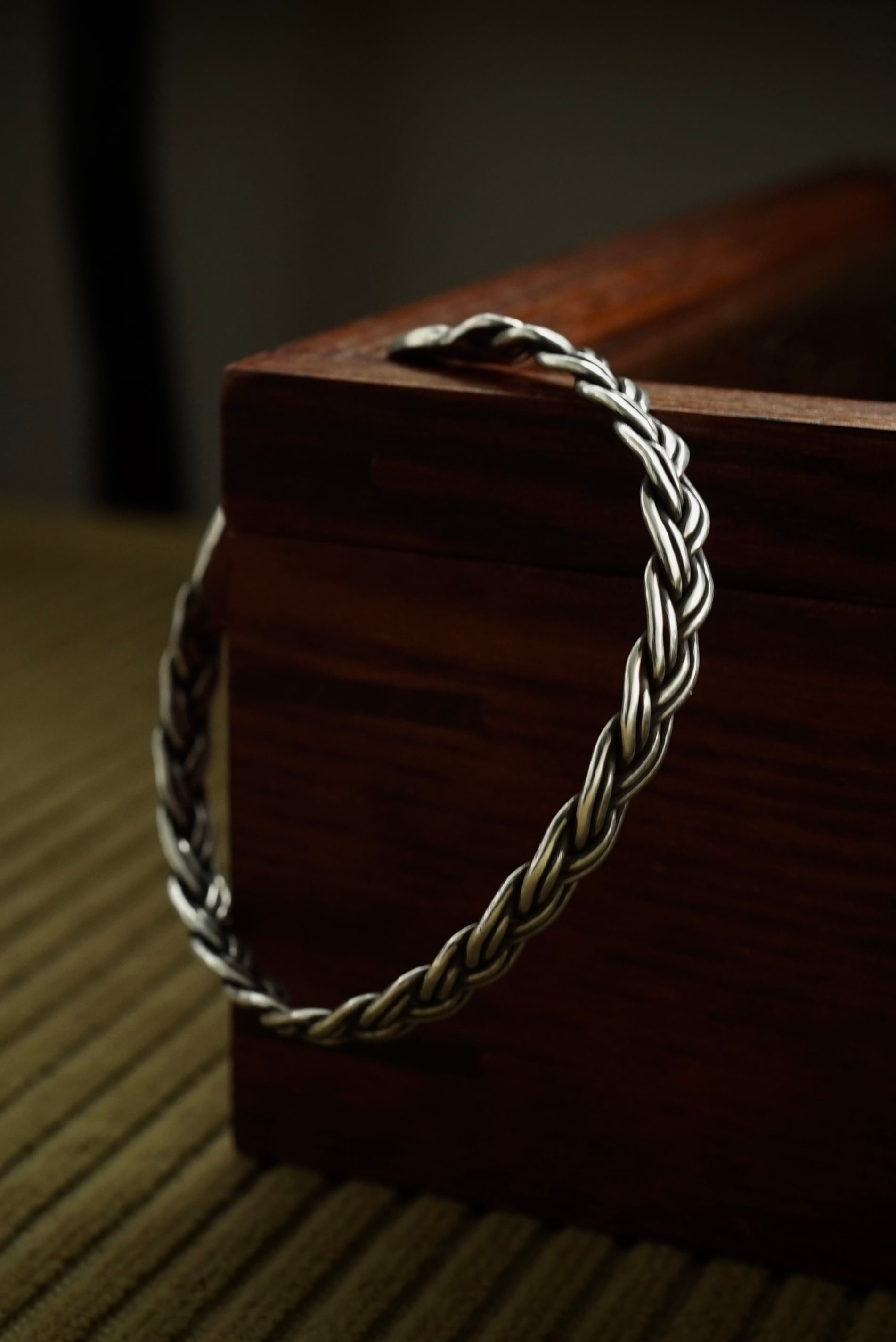 Hand Made Silver / 6_Braid Bangle | C O L I N A