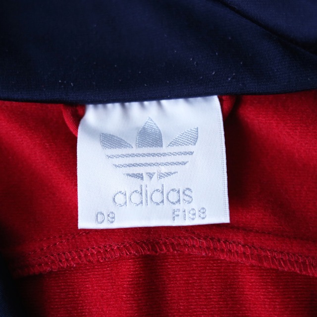 "90's adidas" multi switching loose silhouette track jacket