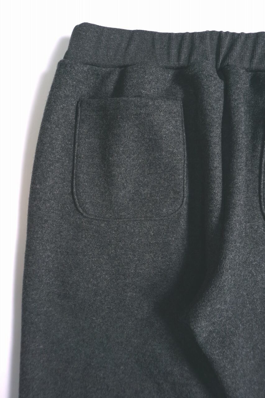 Double Faced Wool Sweat Pants