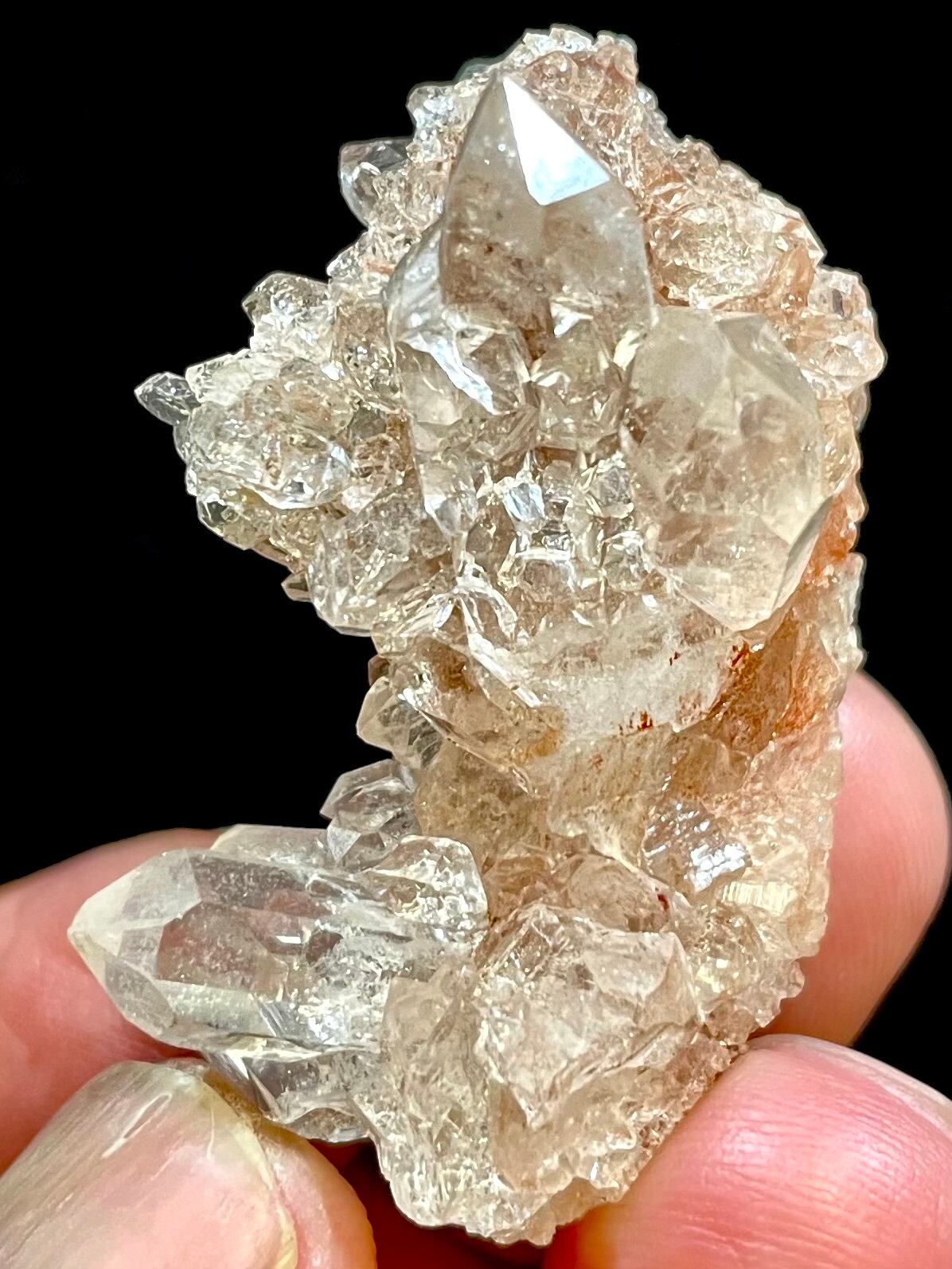 47) 新生「マニカラン・ヒマラヤ」クオーツ・クラスターDT