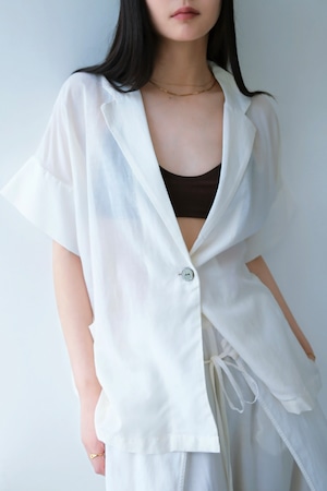 Sushi Voile Jacket スシボイルジャケット White