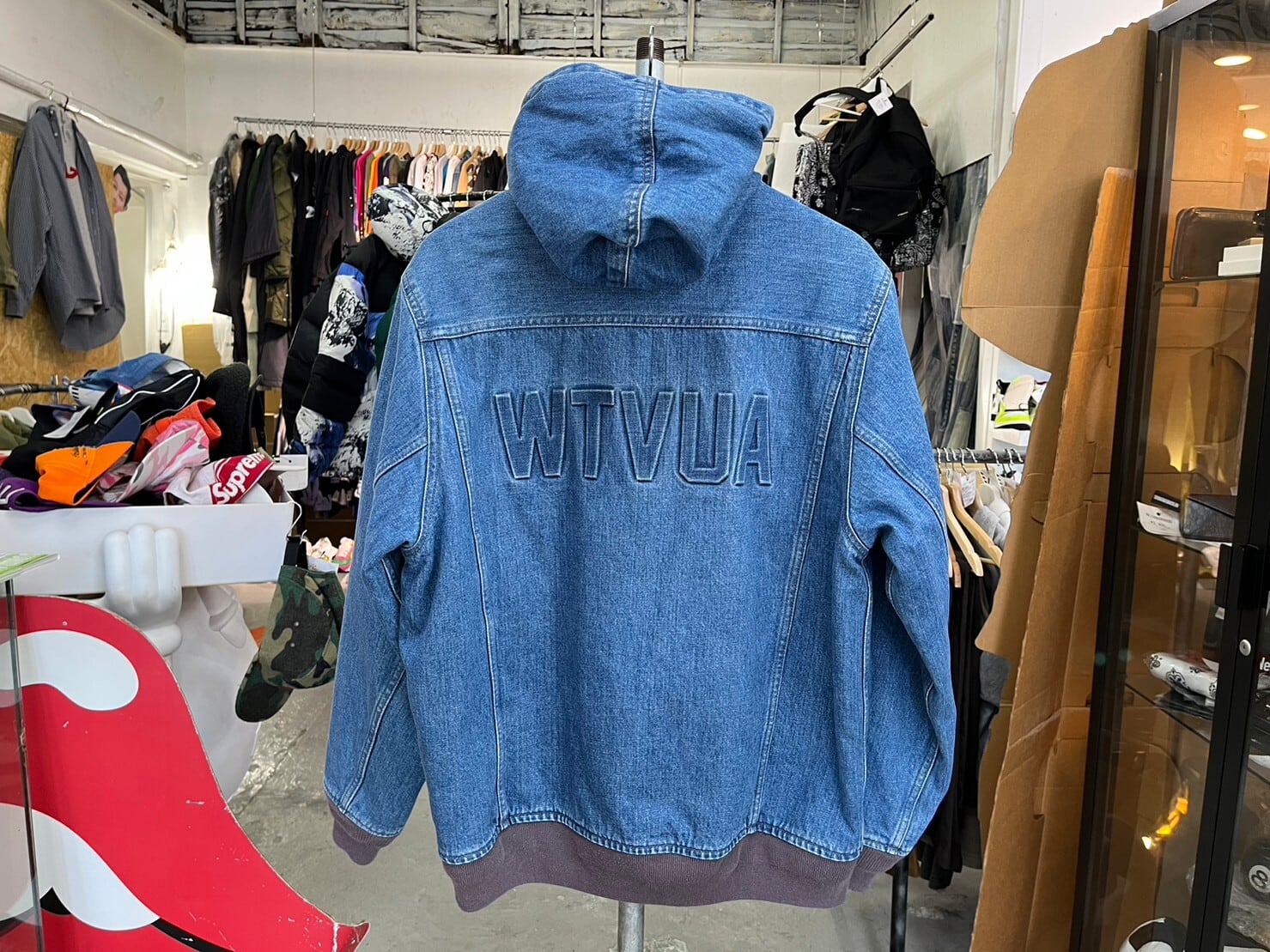 18AW WTAPS VICE JACKET COTTON DENIM  S