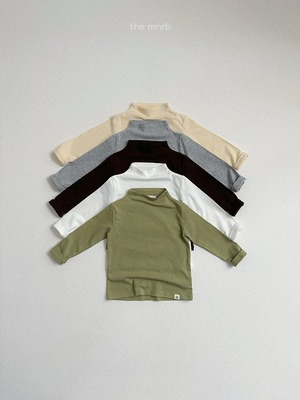 【予約】Waffle Long T-Shirt / minirobe