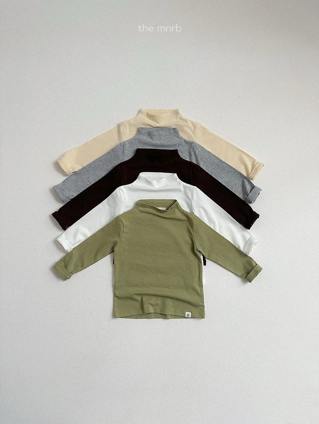 【予約】Waffle Long T-Shirt / minirobe