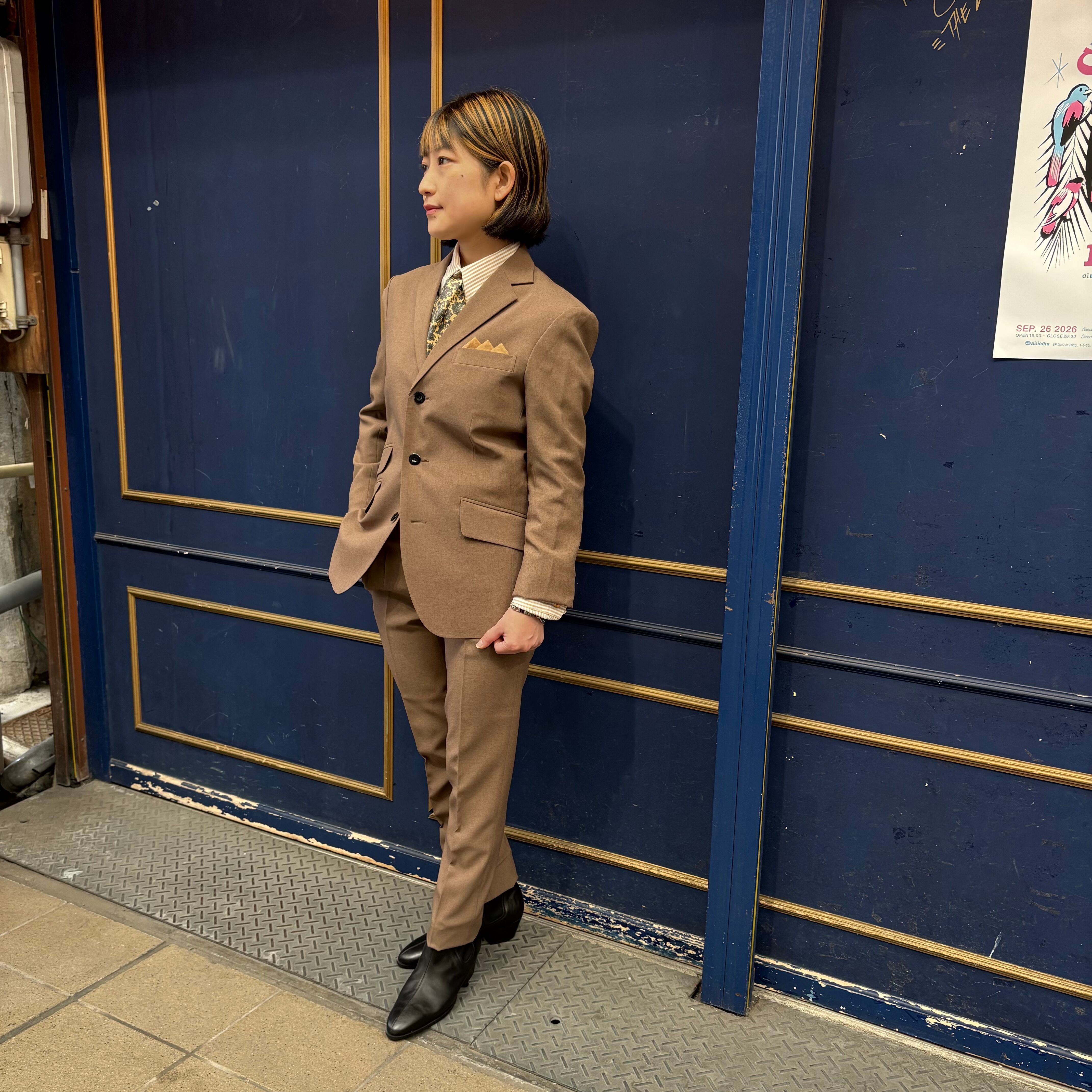 coolscat ファブシック限定モッズスーツ “Biscuit Beat” | fabchic