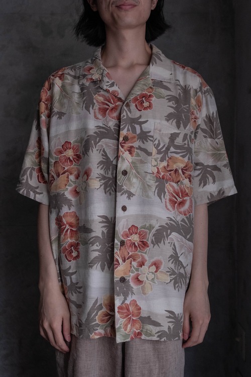 HAVANA JACK'S CAFE ウォッシャブルシルクS/Sシャツ 242B