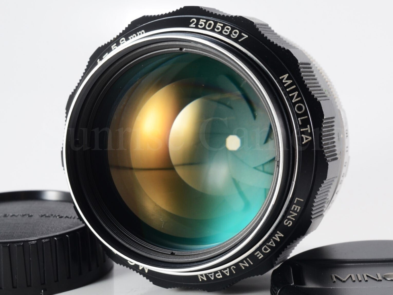 ★難あり品★ミノルタMC ROKKOR-PG 58mm F1.2 #20306 MINOLTA MC ROKKOR-PG 58mm F1.2 整備済ミノルタ（61200