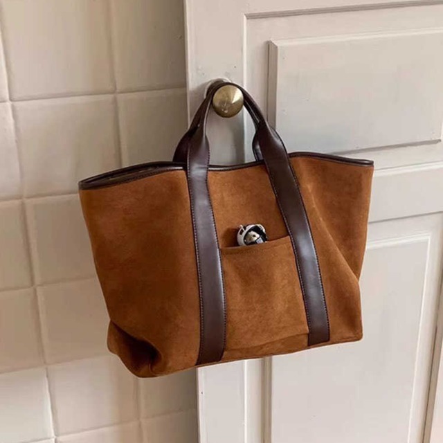 【ハンドルスクエアトートバッグ 】P02492