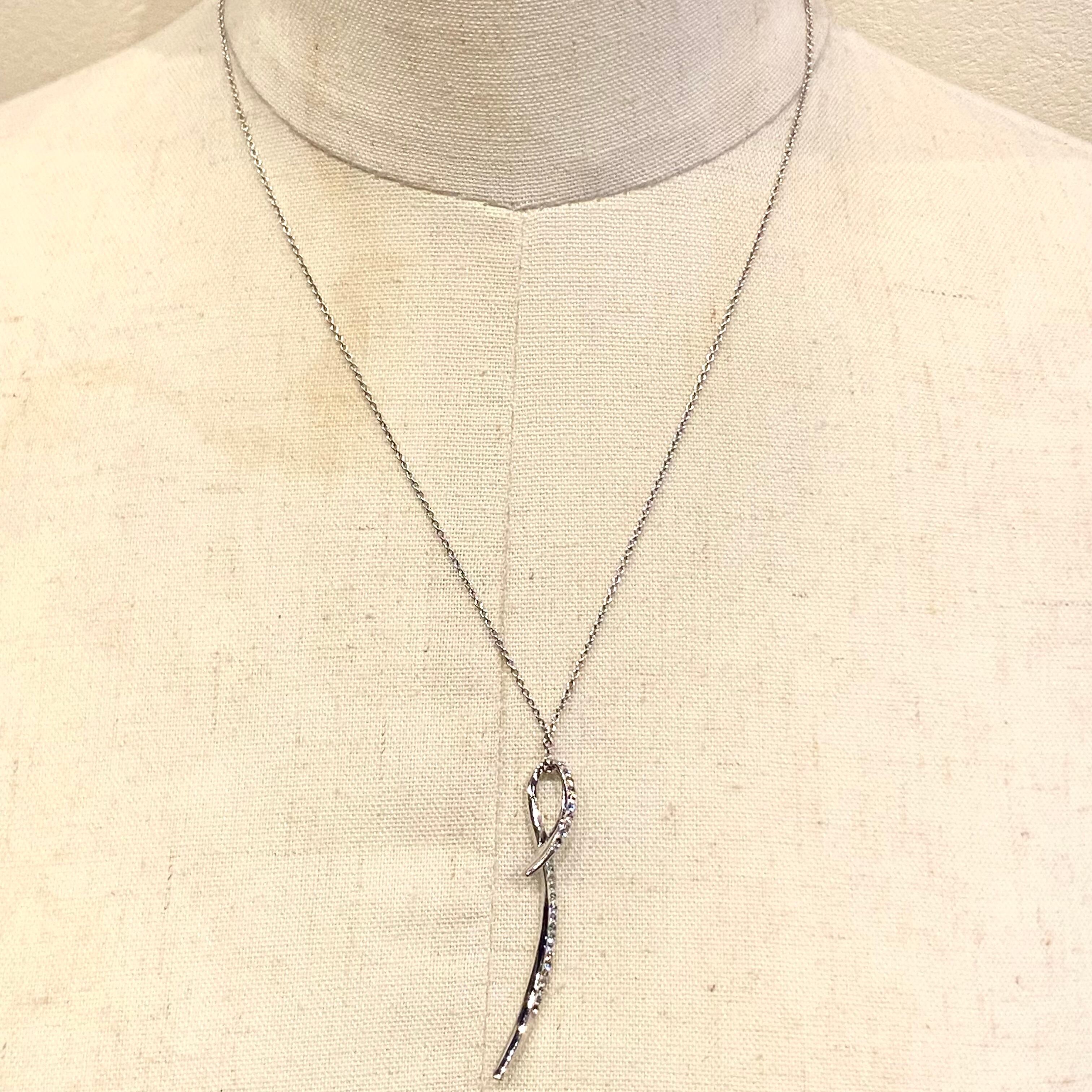 SILVER925 MANTEL CHAIN NECKLACE /シルバー/ネックレス