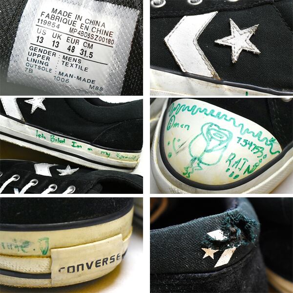 1点物◇コンバース珍品アメリカ限定スケートシューズ/スニーカー古着