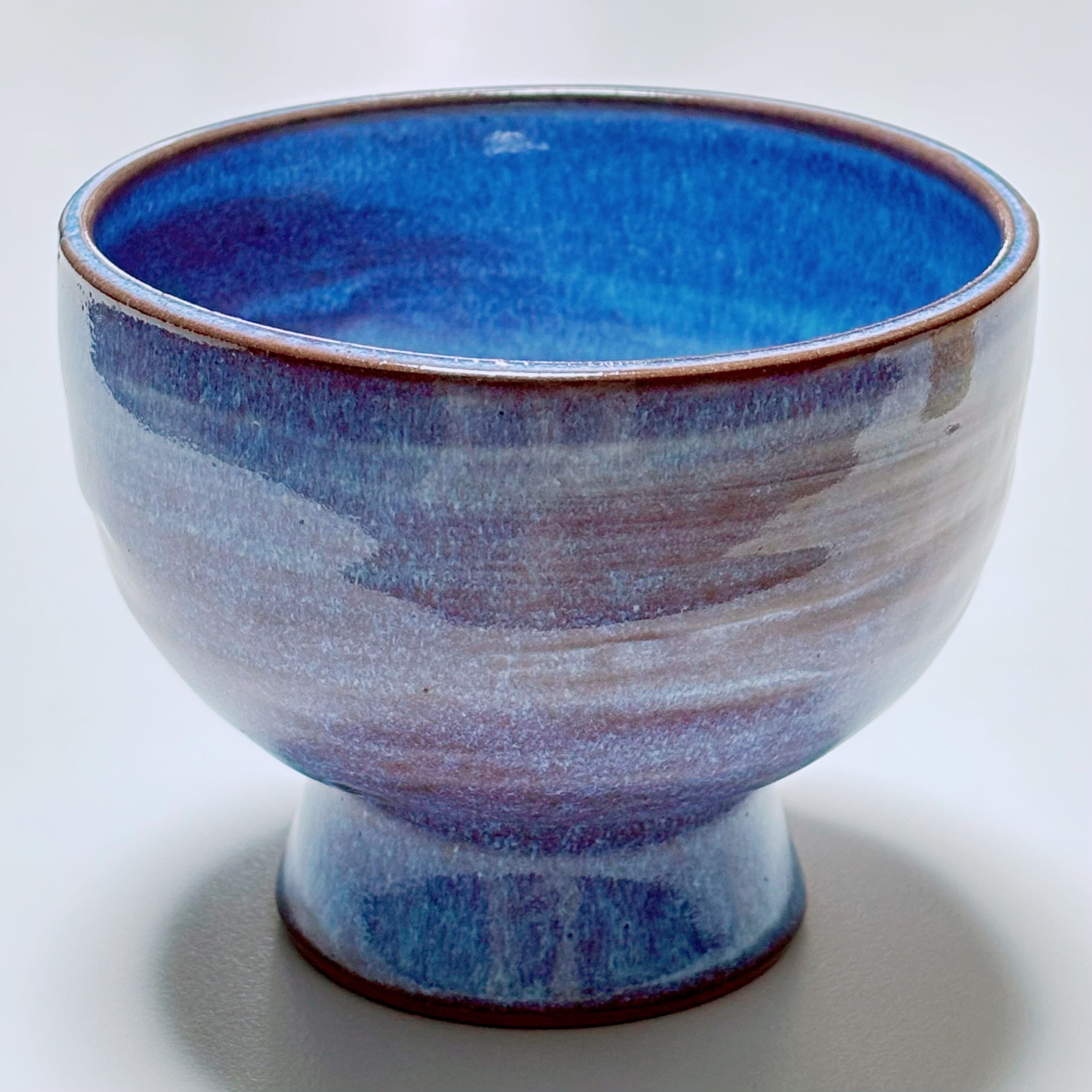 arcopal (アルコパル) ブルーの縁にブルーの花　6枚セット arcopal (アルコパル) ブルーの縁にブルーの花 6枚セット