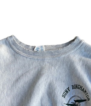 Vintage 80s XL Champion reverse weave sweatshirt -SUNY BINGHAMTON-