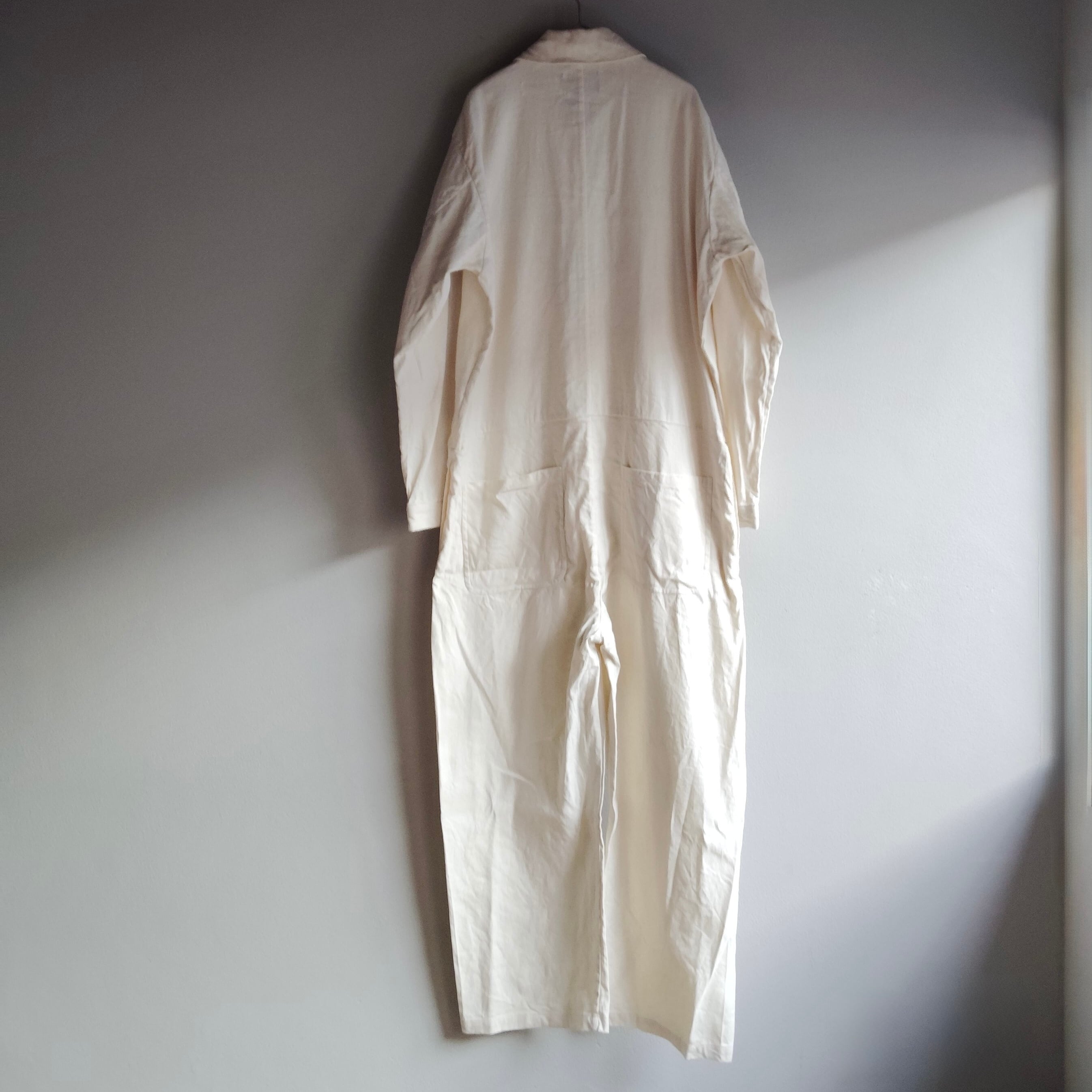 YAECA / ヤエカ Men'sオールインワン NATURAL #44657 size S | Routes