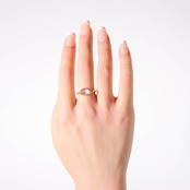 【14号】ムーンストーン リング（プチ）