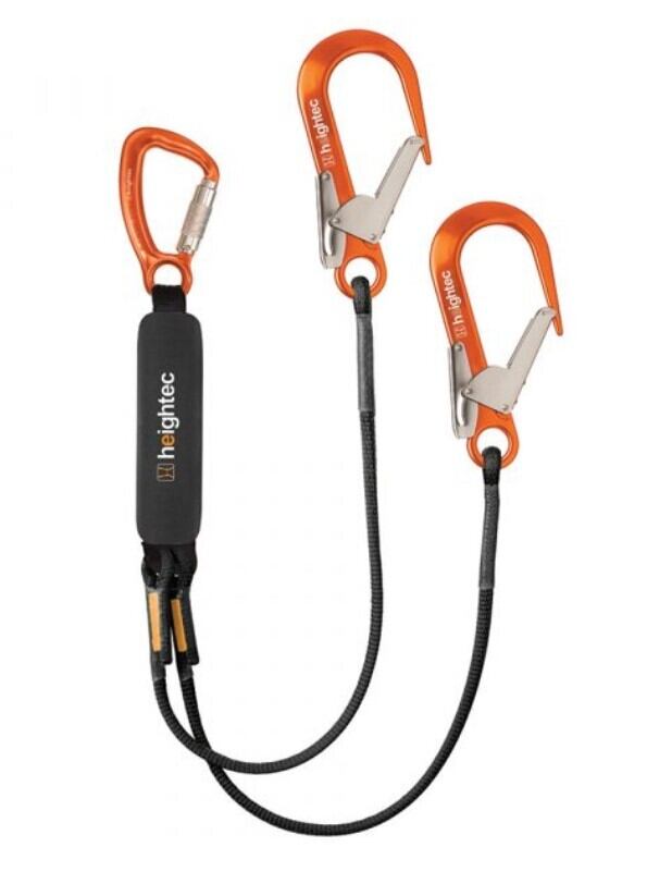 L2T175S ELITE twin lanyard – tri-act, scaff hook