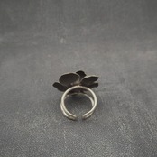 Karen silver ring , (flower)