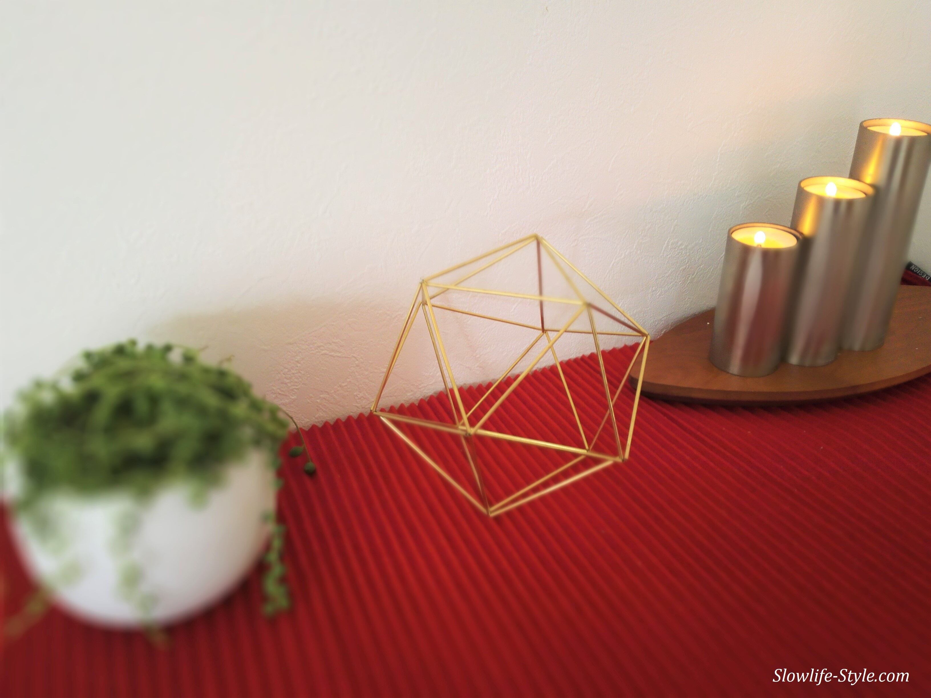 真鍮製のヒンメリ オーナメント「Ball Mサイズ」 | Brass Himmeli