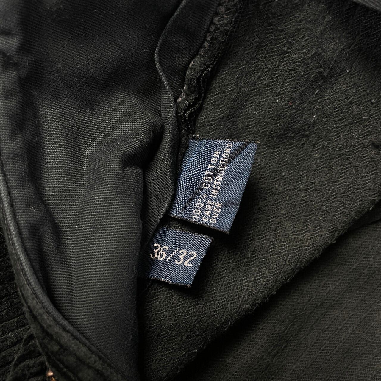 ポロバイラルフローレン　90’ W36×32 グレー　ポロチノ　ハモンドパンツ POLO RALPH LAUREN - USA POLOポロ ラルフローレン2タックチノパンツ