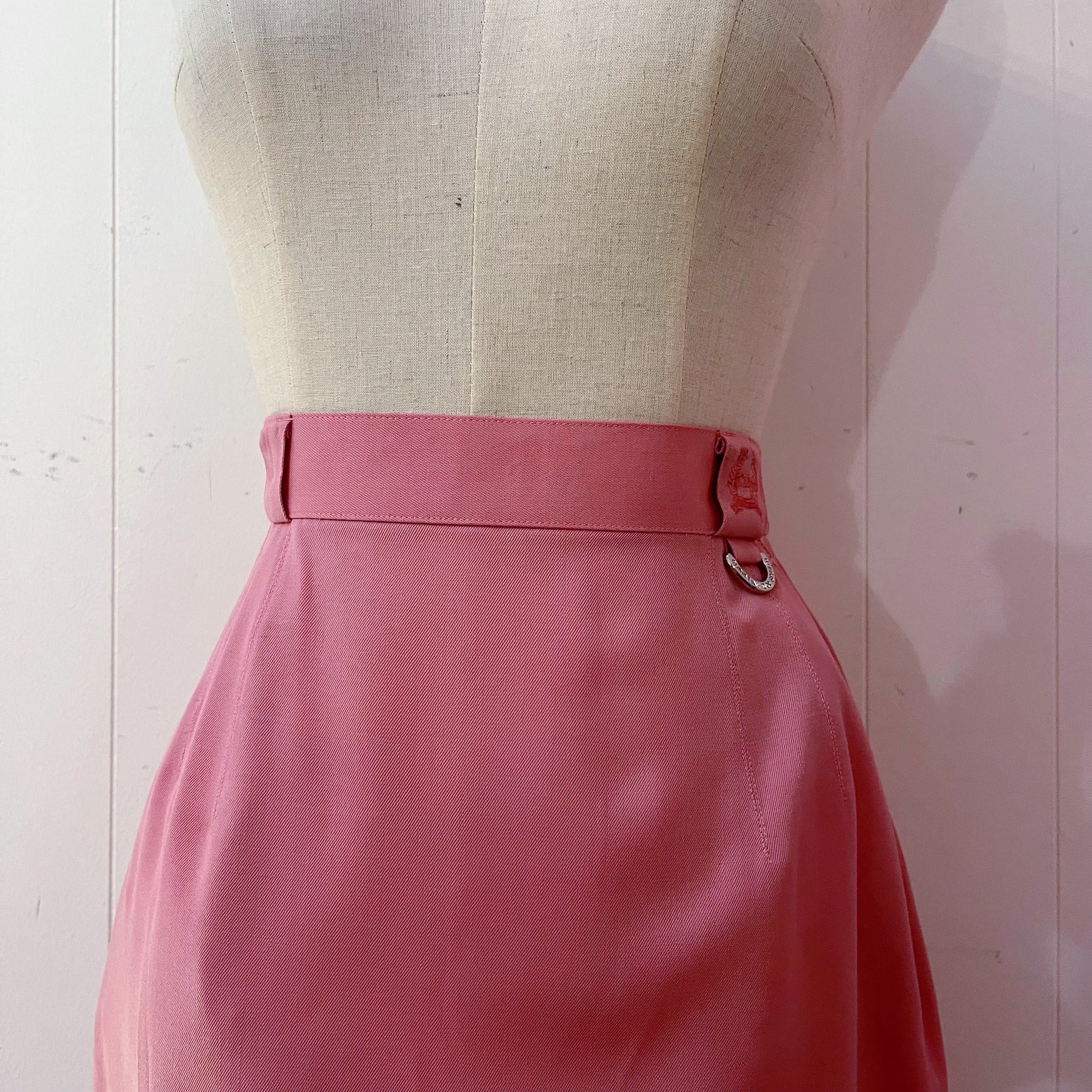 Christian Dior / pink semi tight skirt