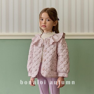 «sold out»«bonaloi» フラワーキルティングジャケット 2colors