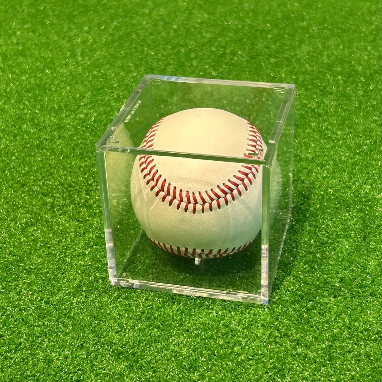 サインボールケース TSB-65 野球ボール用 アクリル製 本体：透明