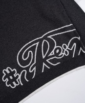 【#Re:room】BIG LOGO W JACQUARD CREW KNIT［REK130］