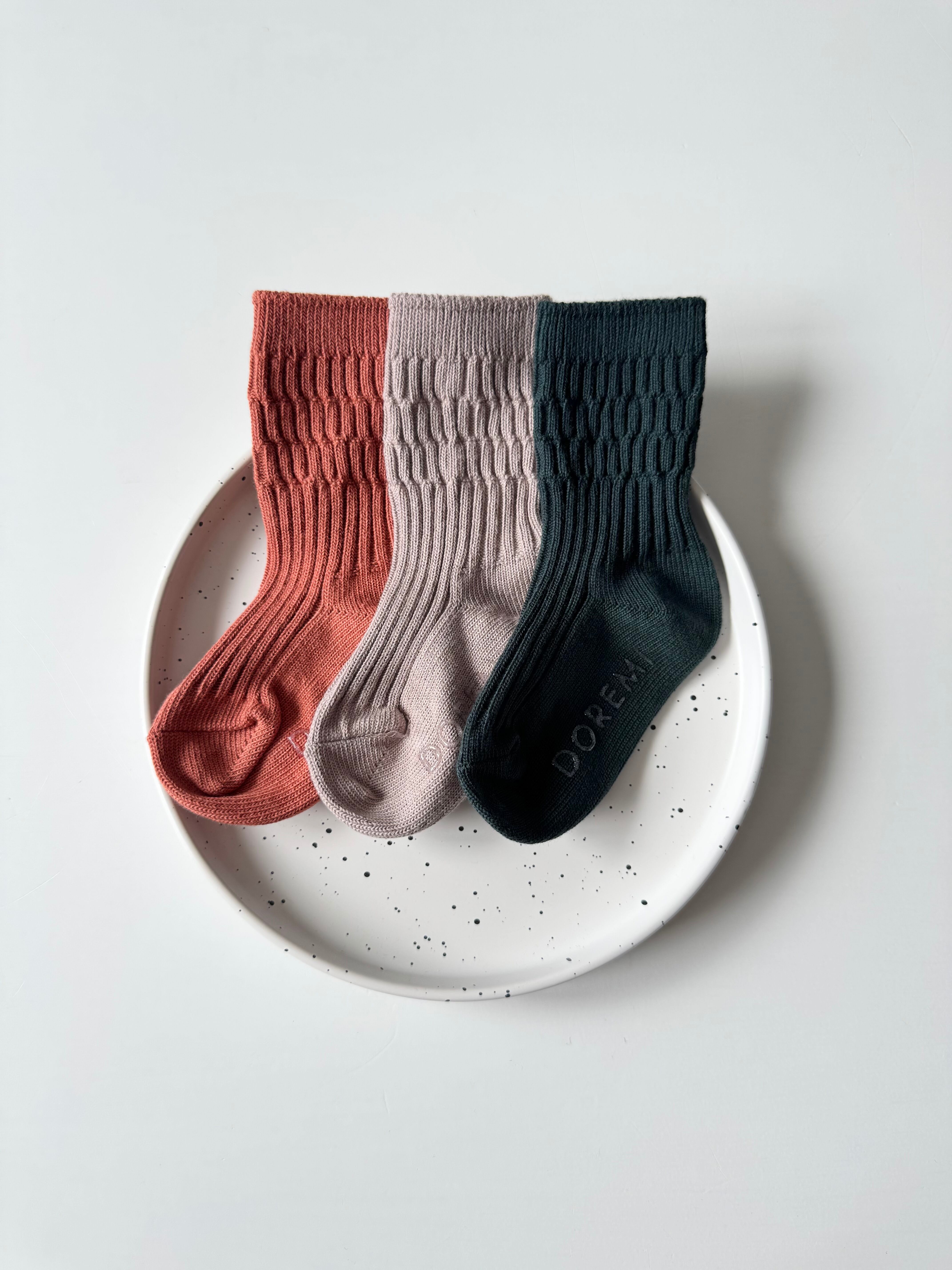 3set 切り替えリブ socks （11〜21cm）4201