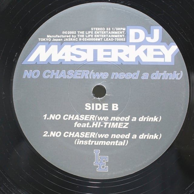 DJ Masterkey / Nitemare / No Chaser [LEAD-70002] - 画像2