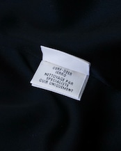 〈Hermès by martin margiela〉Vareuse leather jacket