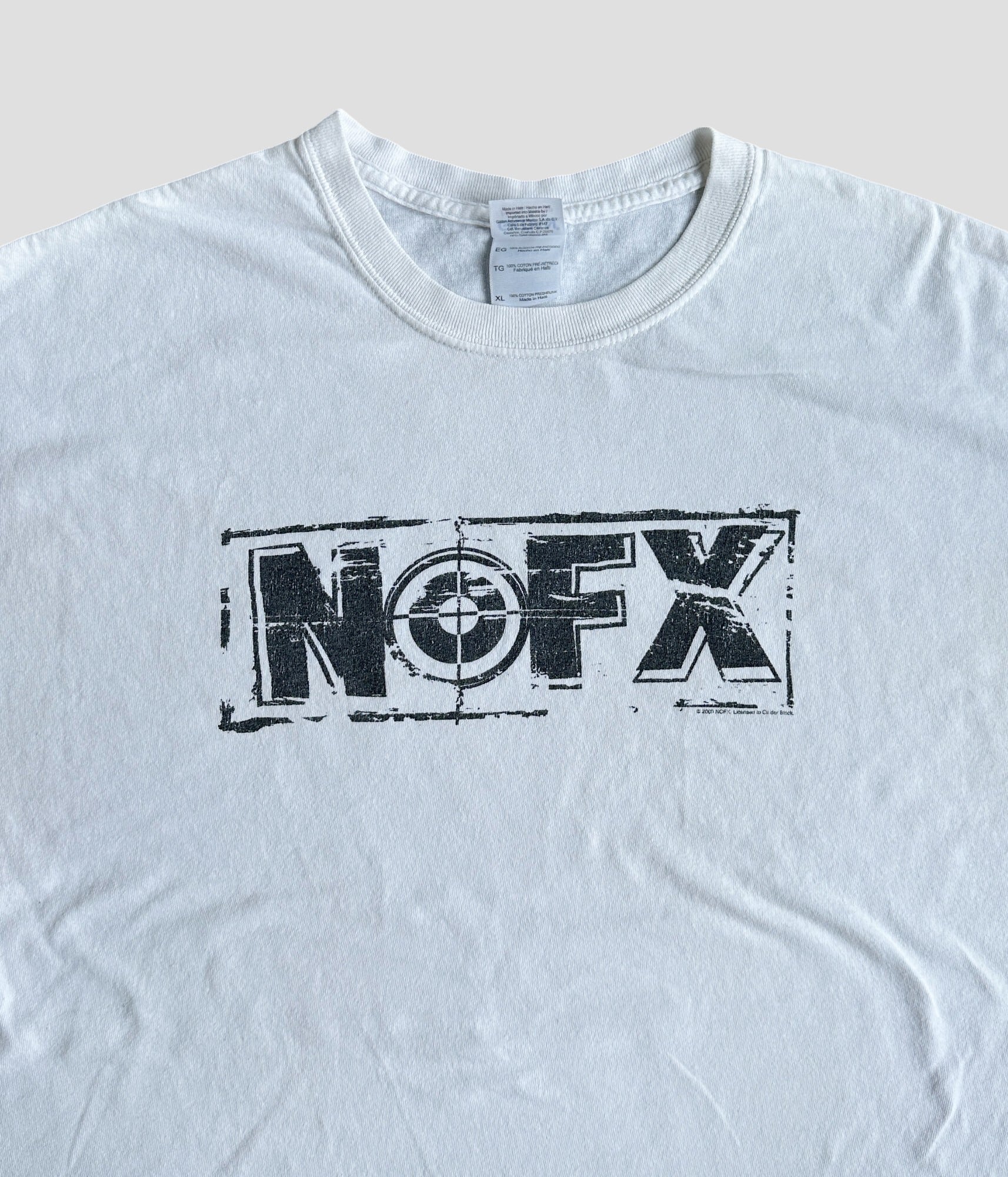 1990s】NOFX band T-shirt ノーエフ バンドT