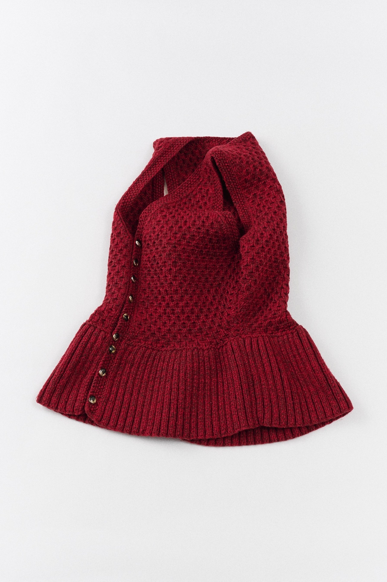 Romanian azuki honey comb vest