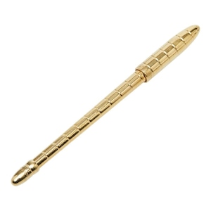 ルイ ヴィトン スティロ アジェンダGM ツイスト 回転式ボールペン N75003 ゴールド メッキ レディース LOUIS VUITTON 【中古】