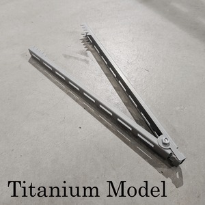 【予約商品】Traveler's Tong「Barrette」Titanium　Made in JAPAN