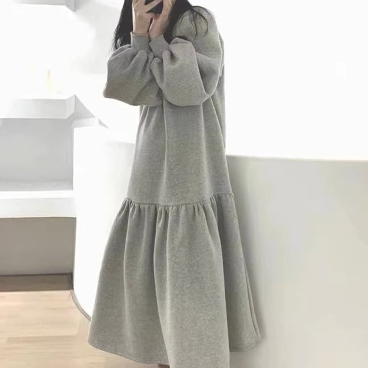 ティアードオーバーワンピース A0271