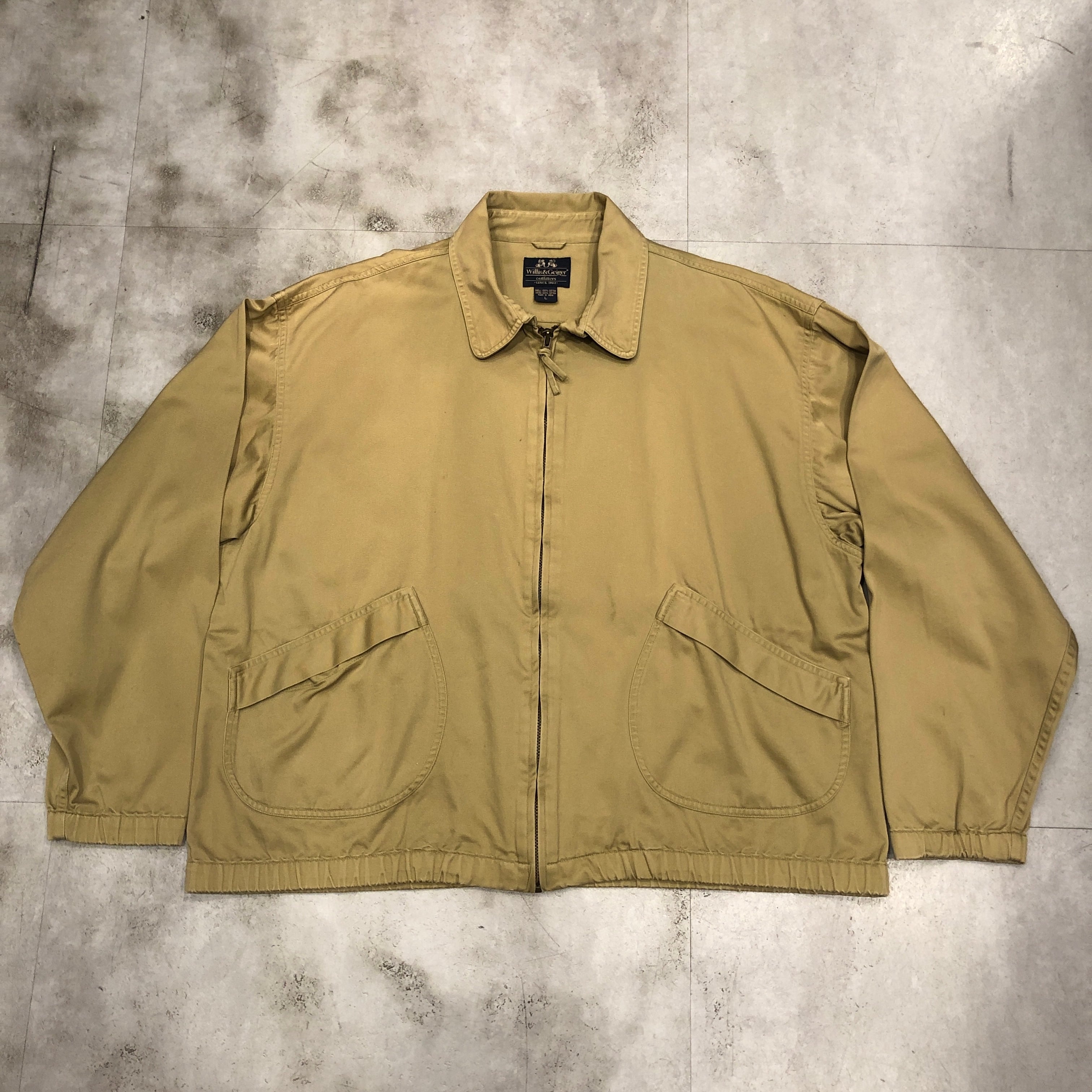WILLIS&GEIGER F/Z COTTON BLOUSON 1990's | safarionline