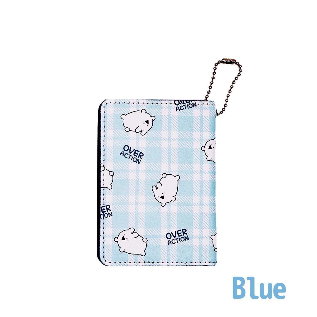 ましゅまろウサギ 二つ折りパスケース | すこぶる動くウサギ公式グッズ