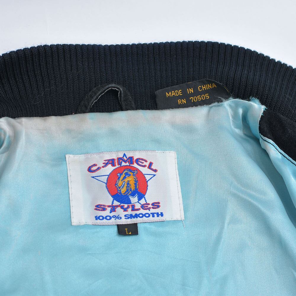 90s CAMEL STYLES キャメル スエードレザー ブルゾン 本革 革 90s CAMEL STYLES キャメル スエードレザー ブルゾン 本革 革