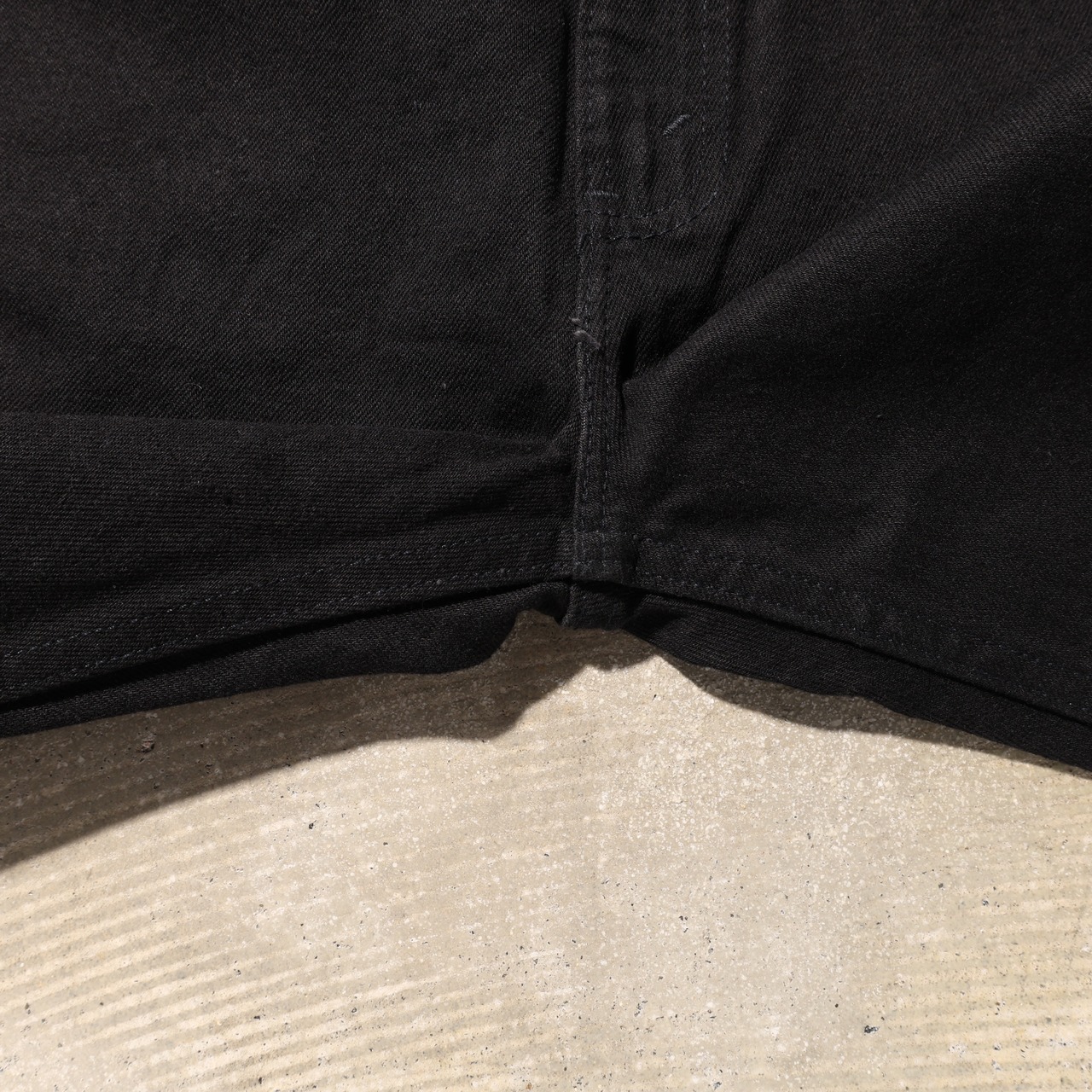 Deadstock 34×32 USA 01年 Levi’s 505 オレンジタブ サルファー ブラック デニム パンツ